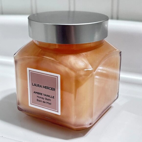 New Laura Mercier Ambre Vanille Perfumed Honey Math Full size 6.7 oz/200ml~Rare - Picture 2 of 4